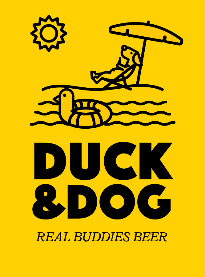 duck and dog